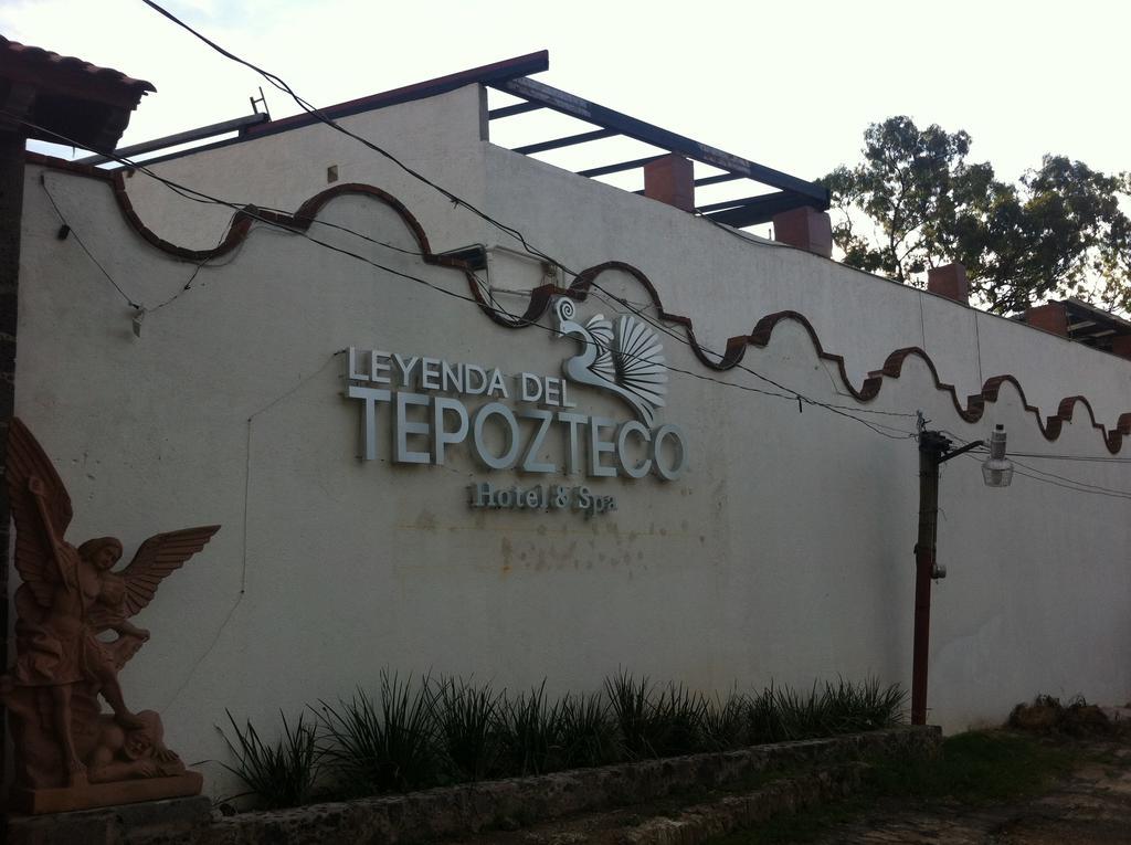 Hotel Leyenda Del Tepozteco Тепостлан Экстерьер фото