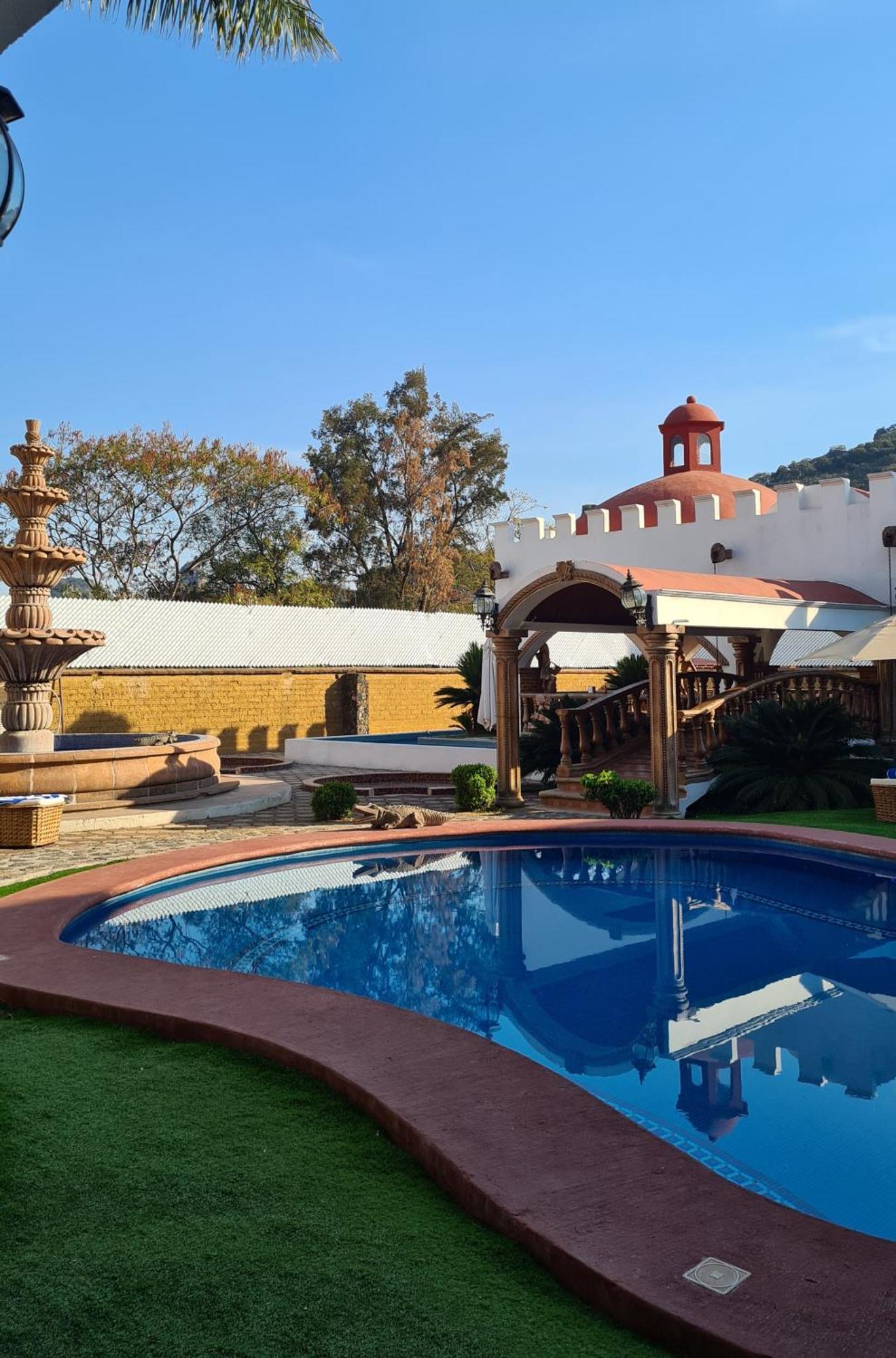 Hotel Leyenda Del Tepozteco Тепостлан Экстерьер фото
